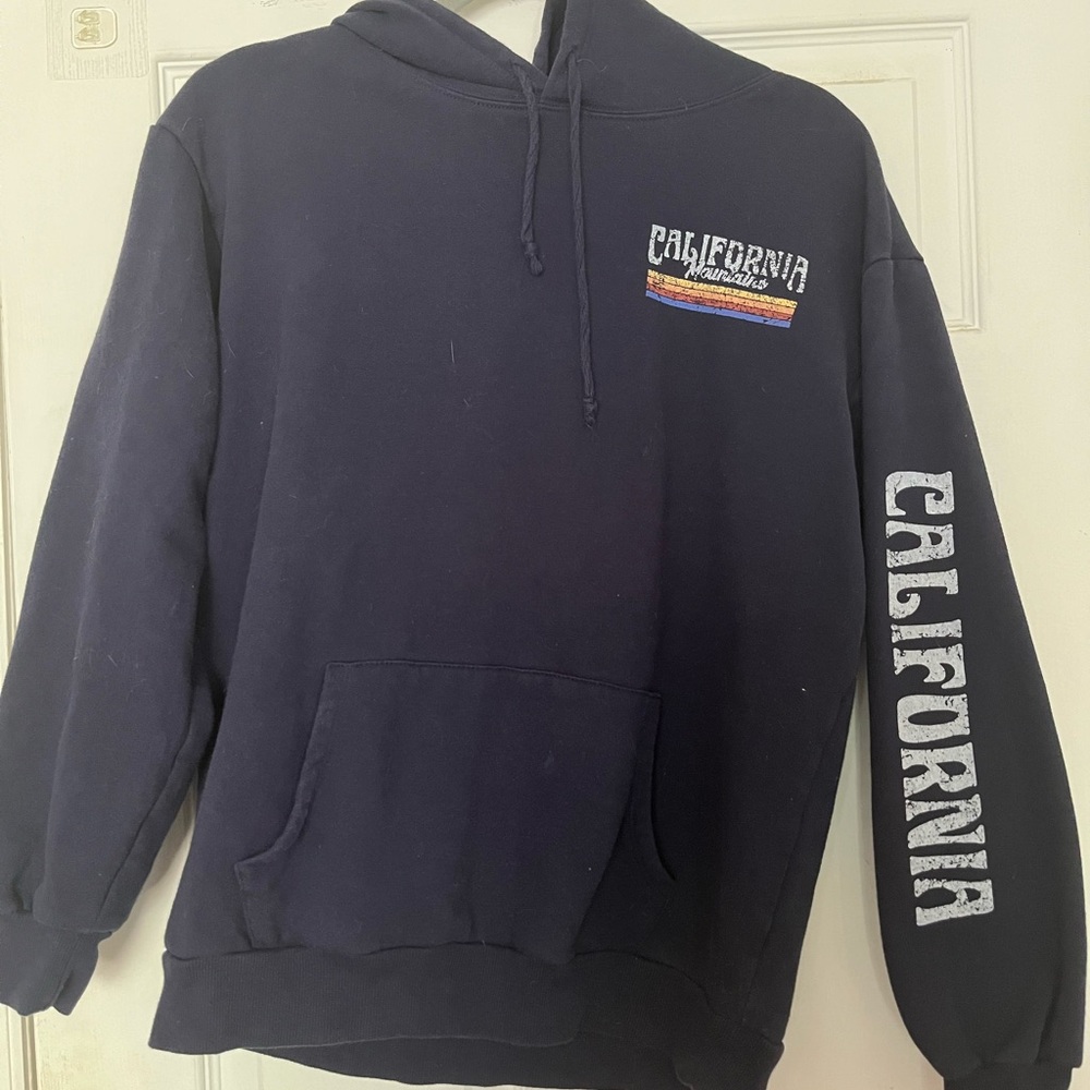 CALIFORNIA BEACH HOODIE NAVY